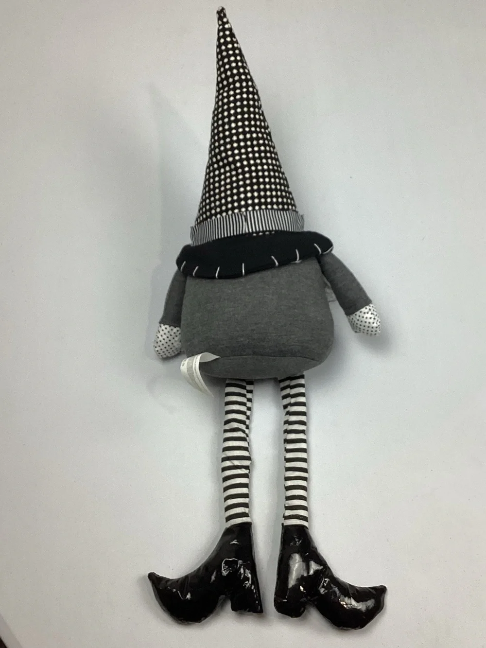 Halloween Gnome with Witch Hat Shelf Sitter Fabric